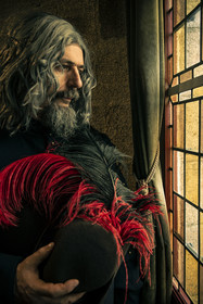 1628 - portrait au panache - Vitré